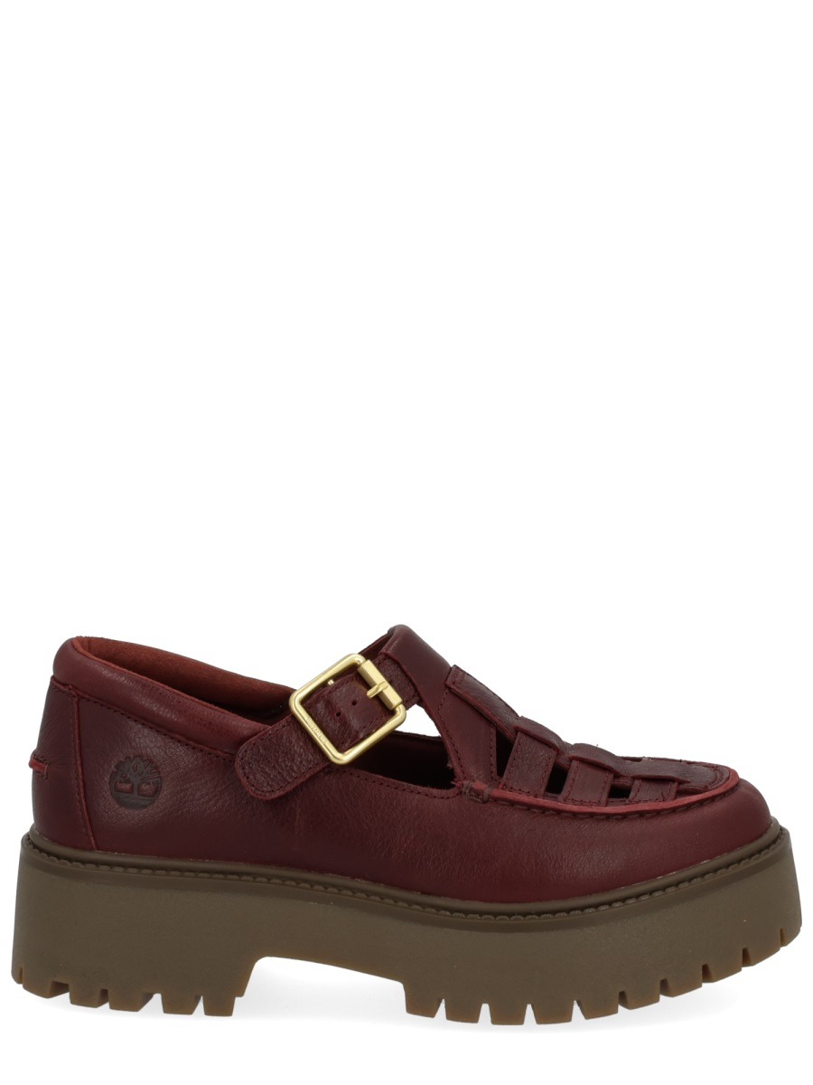 [Timberland] Loafer FW25 TB0A4188EIW1_BURGUNDYFULLGRAIN