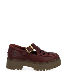 [Timberland] Loafer FW25 TB0A4188EIW1_BURGUNDYFULLGRAIN