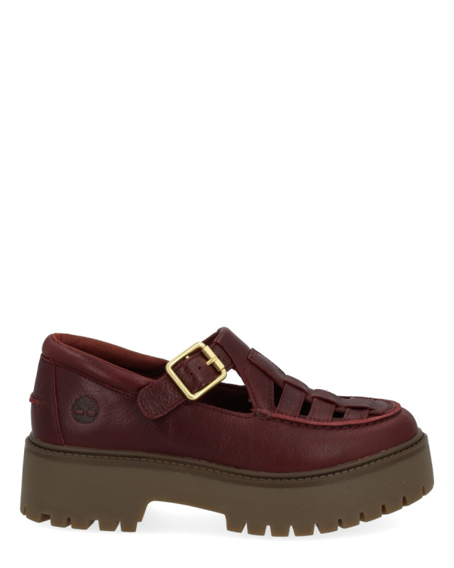 [Timberland] Loafer FW25 TB0A4188EIW1_BURGUNDYFULLGRAIN