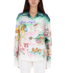 [Casablanca] Shirts Long Sleeve FW25 W-AW25-SH-245-04_04FLOWERS