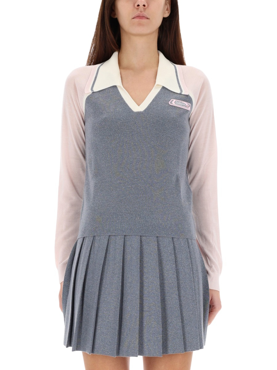 [Casablanca] Shirts Long Sleeve FW25 W-AW25-KW-1127_01SILVER