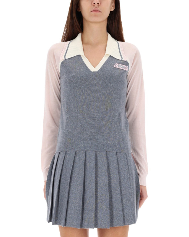 [Casablanca] Shirts Long Sleeve FW25 W-AW25-KW-1127_01SILVER
