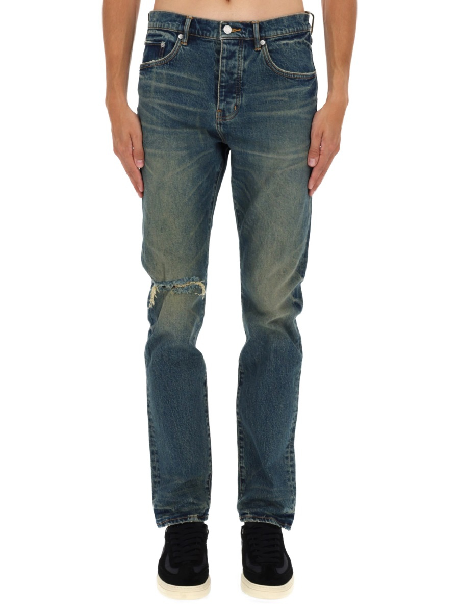 [Purple Brand] Jeans FW25 P005_SVKD425DKINDIGO