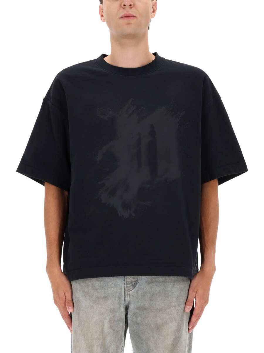 [Purple Brand] T-shirts Short Sleeve FW25 M1081_TBBD425BLACK