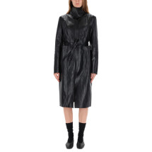 [Our Legacy] Coat FW25 W4259CS_SABLEBLACKFLUIDCALFSKIN