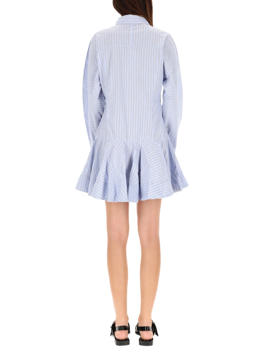 [GANNI] Long sleeve dress FW25 W1101_01M