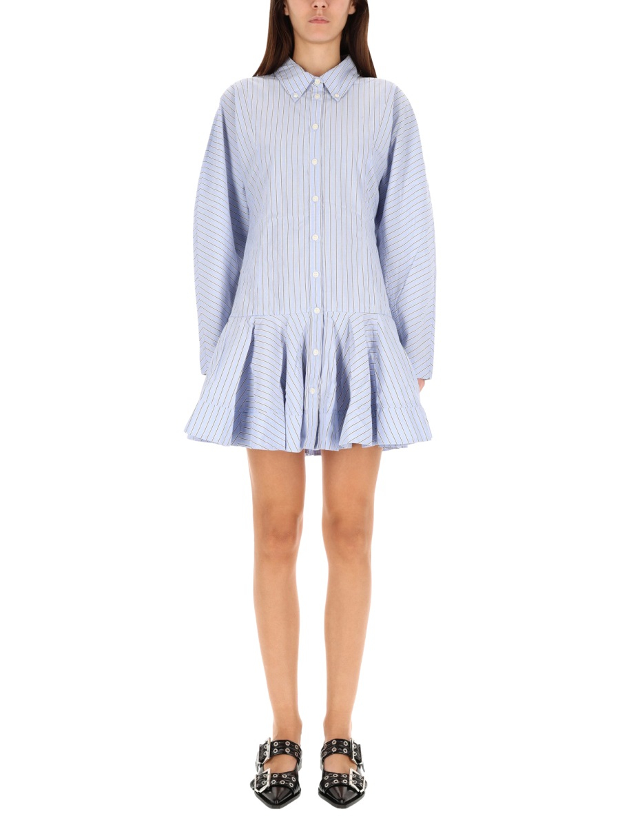[GANNI] Long sleeve dress FW25 W1101_01M