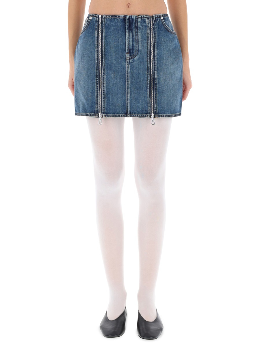 [JEAN PAUL GAULTIER] Mini skirt FW25 SK023_D02557