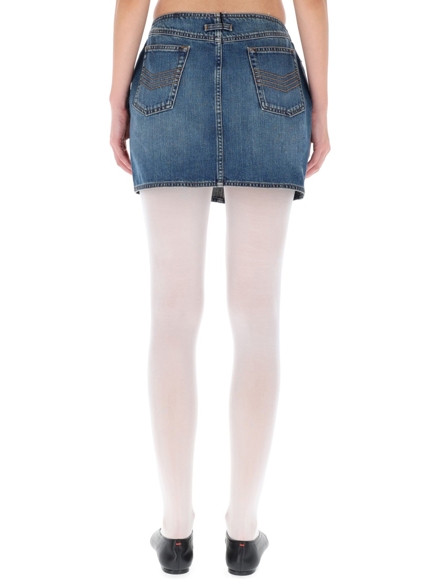 [JEAN PAUL GAULTIER] Mini skirt FW25 SK023_D02557