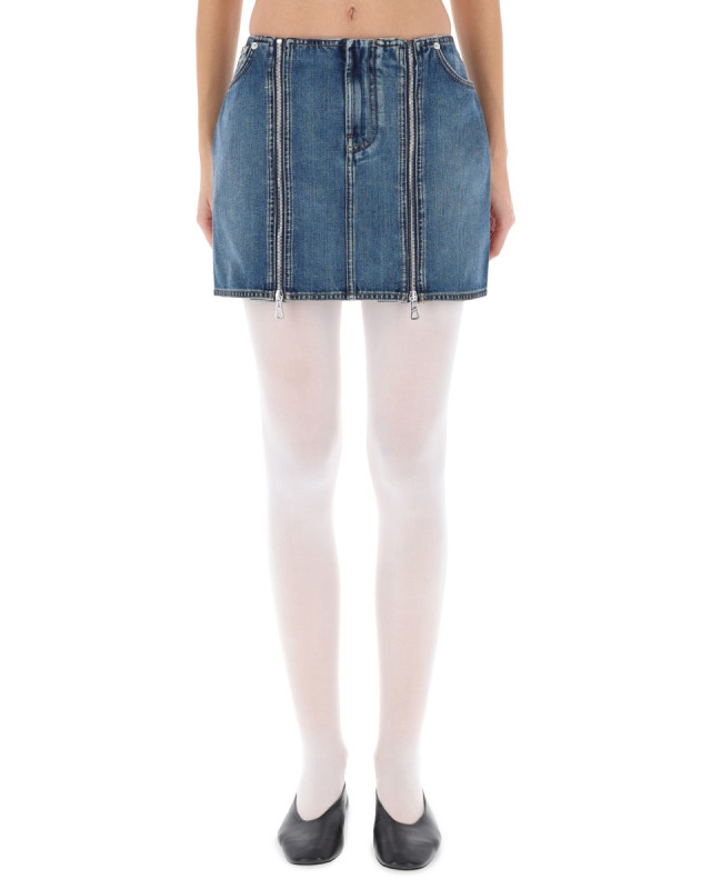 [JEAN PAUL GAULTIER] Mini skirt FW25 SK023_D02557