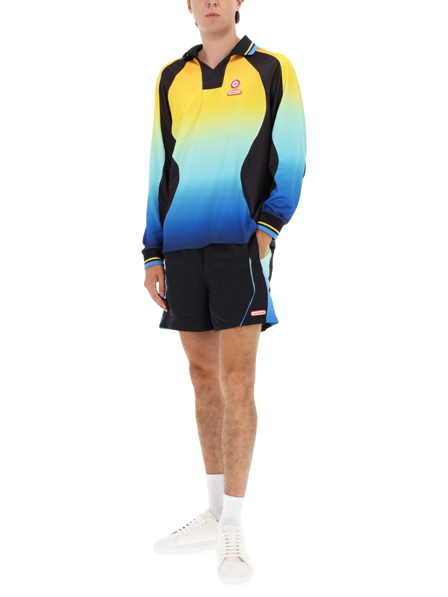 [Casablanca] T-shirts Short Sleeve FW25 M-AW25-JTP-415_01GRADIENT