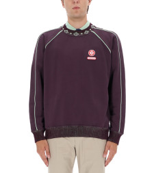 [Casablanca] Sweatshirt FW25 M-AW25-JTP-436_01AUBERGINE