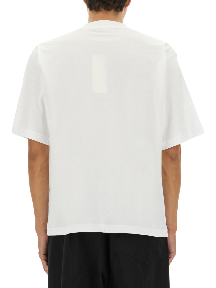 [Marni] T-shirts Short Sleeve FW25 HUMU0223WP_USCY53LOW01