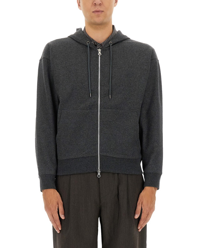 [Our Legacy] Hoodie FW25 M4256RC_CHARCOALELASTICMELTON