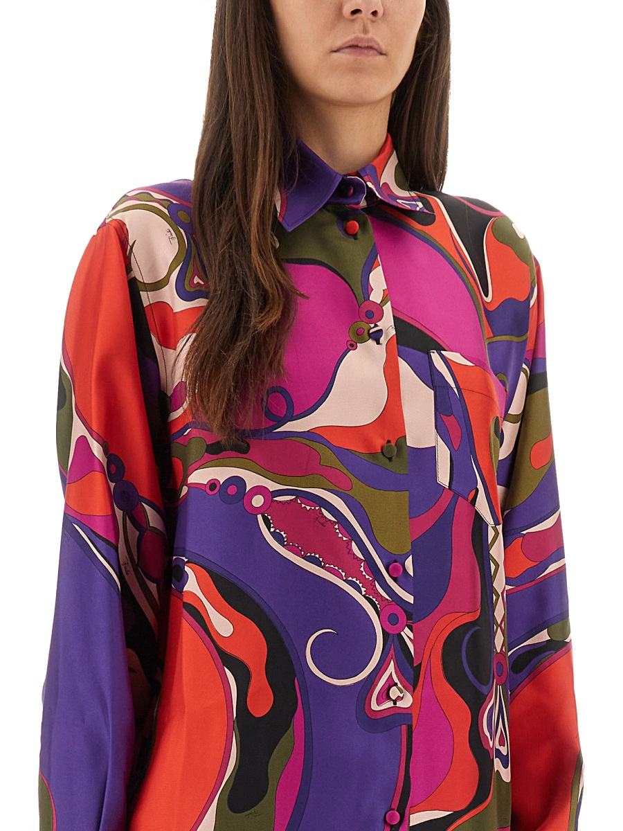 [PUCCI] Shirts Long Sleeve FW25 5URJ10_5U731017