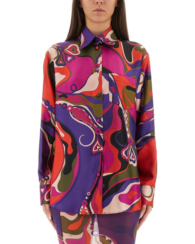 [PUCCI] Shirts Long Sleeve FW25 5URJ10_5U731017