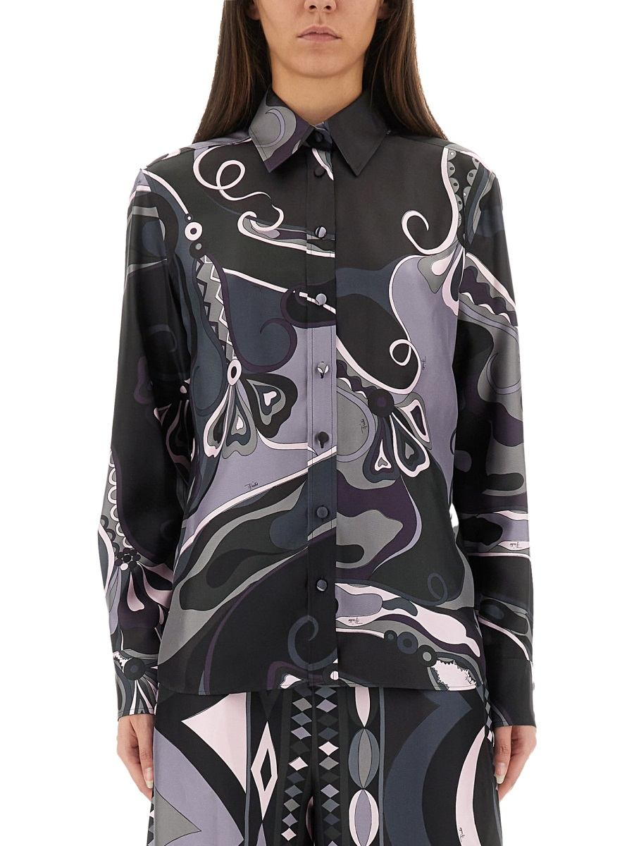 [PUCCI] Shirts Long Sleeve FW25 5URJ08_5U731016