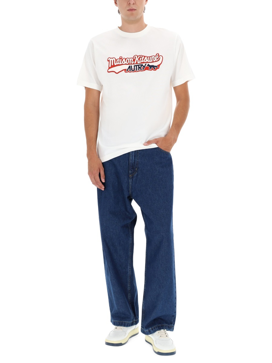 [AUTRY X MAISON KITSUNÉ] T-shirts Short Sleeve FW25 TSPX_MK2W