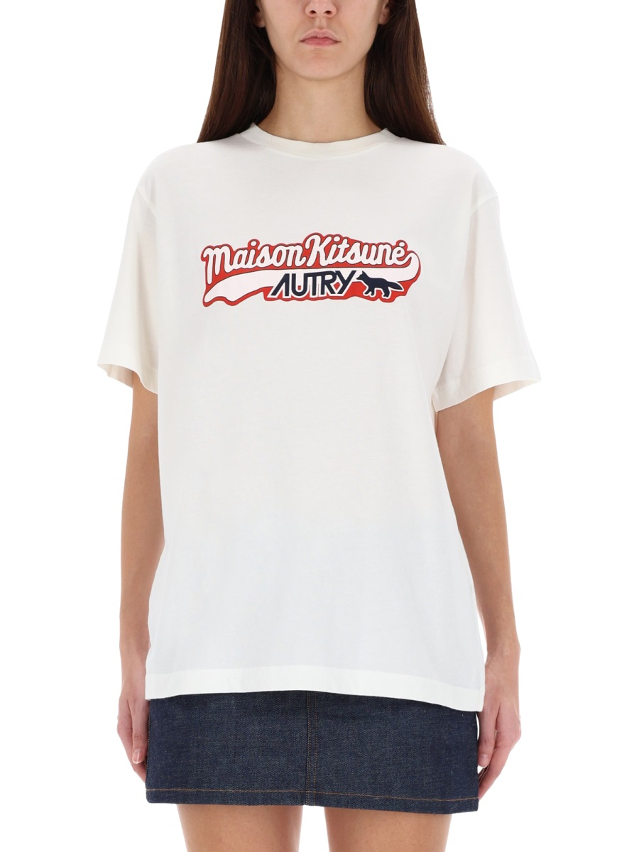 [AUTRY X MAISON KITSUNÉ] T-shirts Short Sleeve FW25 TSPX_MK2W