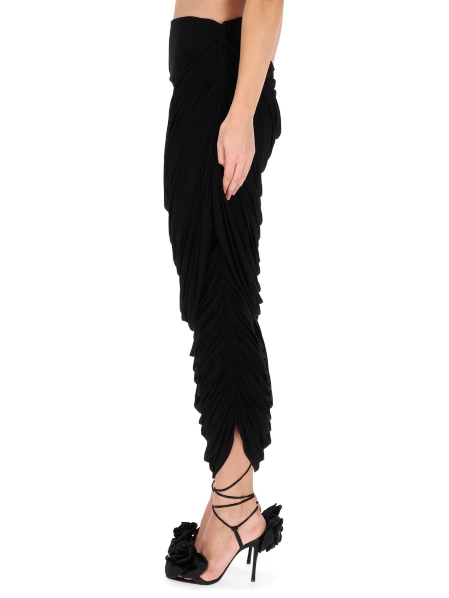 [MAGDA BUTRYM] Long skirt FW25 221925_BLACK