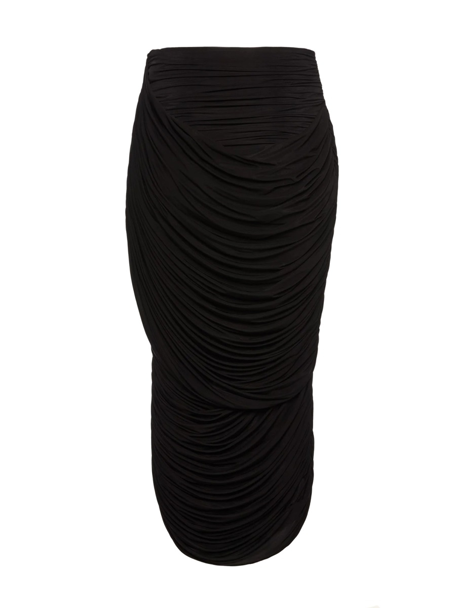[MAGDA BUTRYM] Long skirt FW25 221925_BLACK