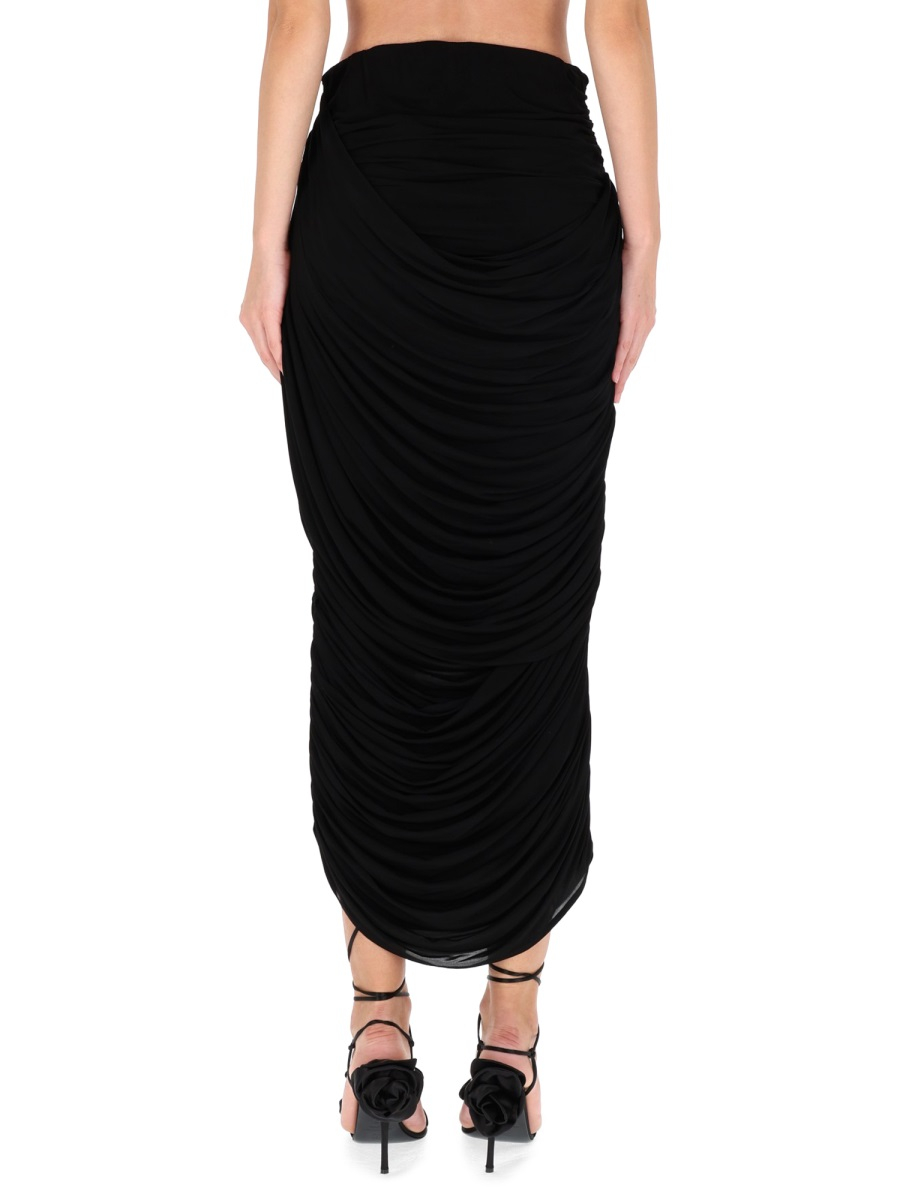 [MAGDA BUTRYM] Long skirt FW25 221925_BLACK