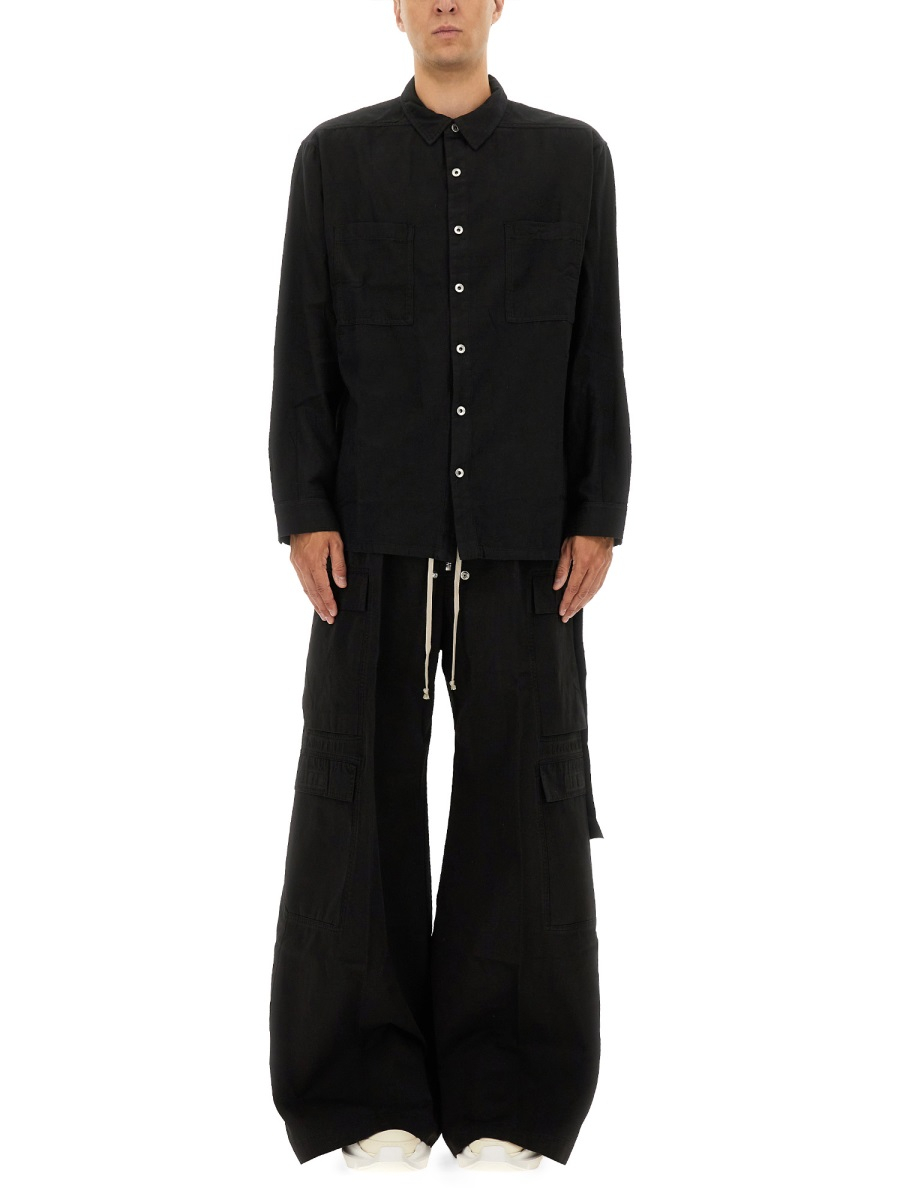 [RICK OWENS DRKSHDW] Shirts Long Sleeve FW25 DU02E7299_CFL09