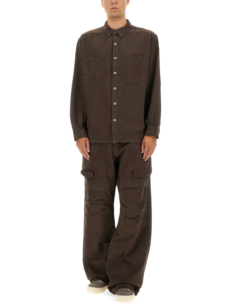 [RICK OWENS DRKSHDW] Trousers FW25 DU02E7368_TW78