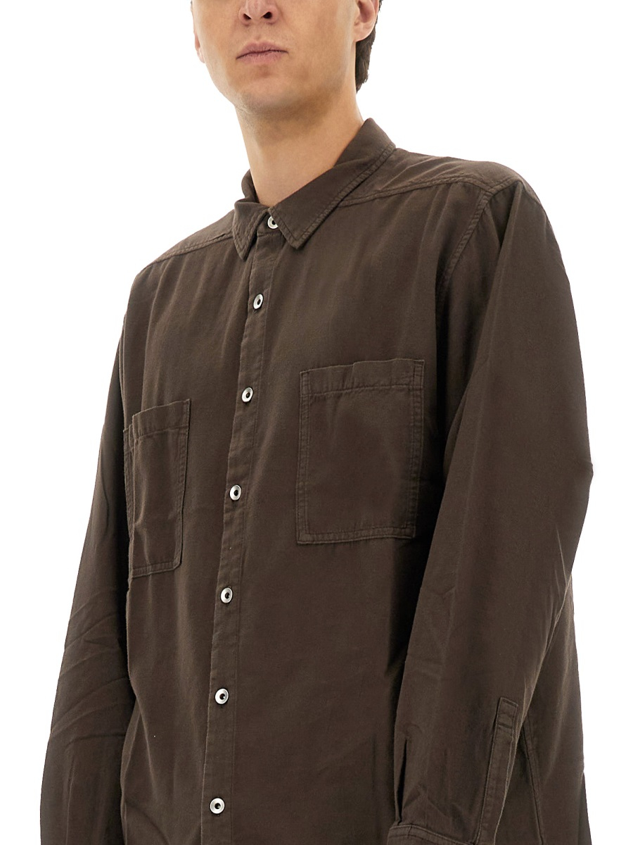 [RICK OWENS DRKSHDW] Shirts Long Sleeve FW25 DU02E7299_CFL78