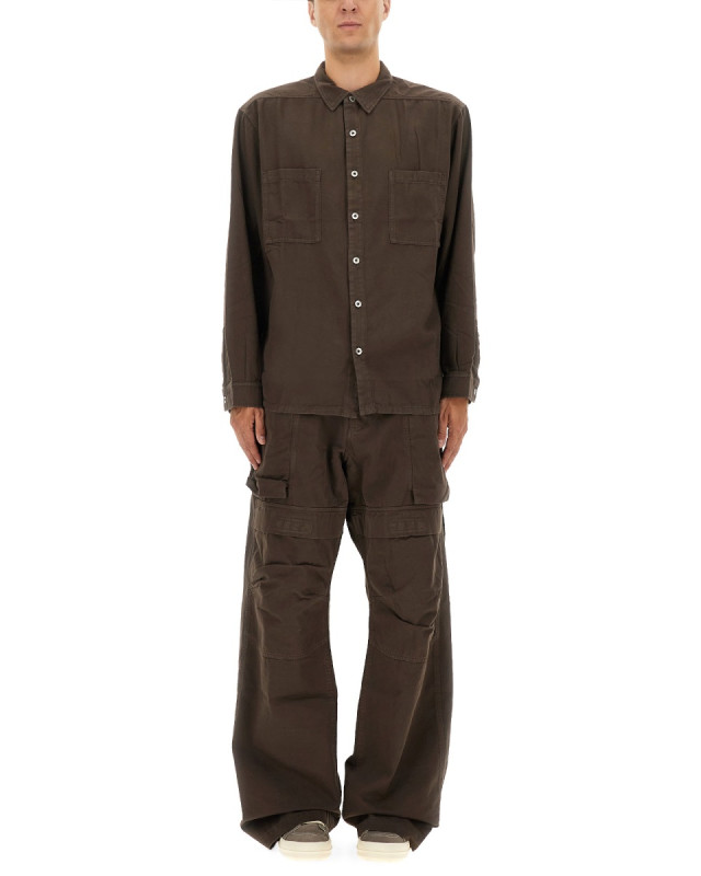 [RICK OWENS DRKSHDW] Shirts Long Sleeve FW25 DU02E7299_CFL78