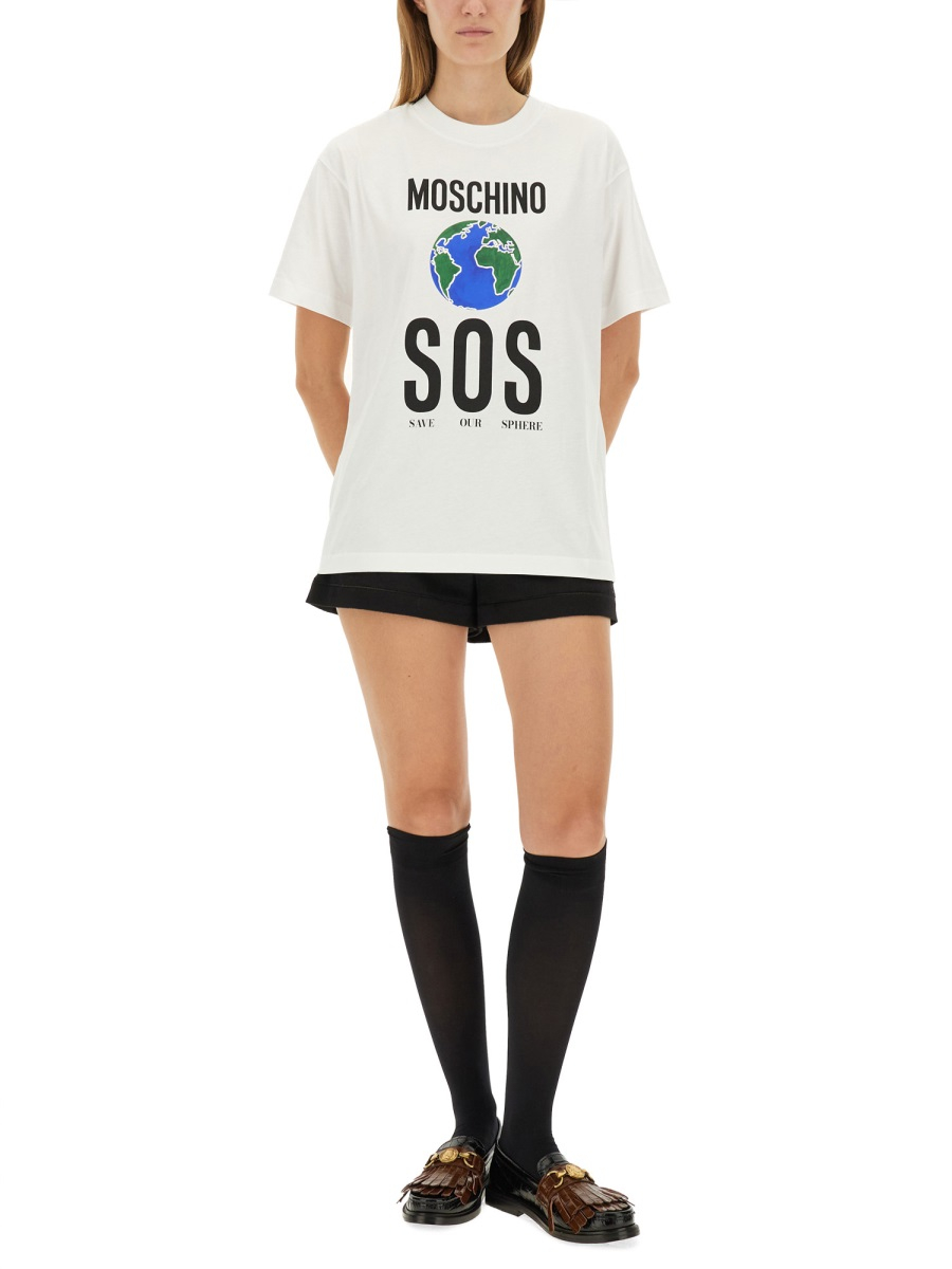 [Moschino] T-shirts Short Sleeve FW25 07135441_1001