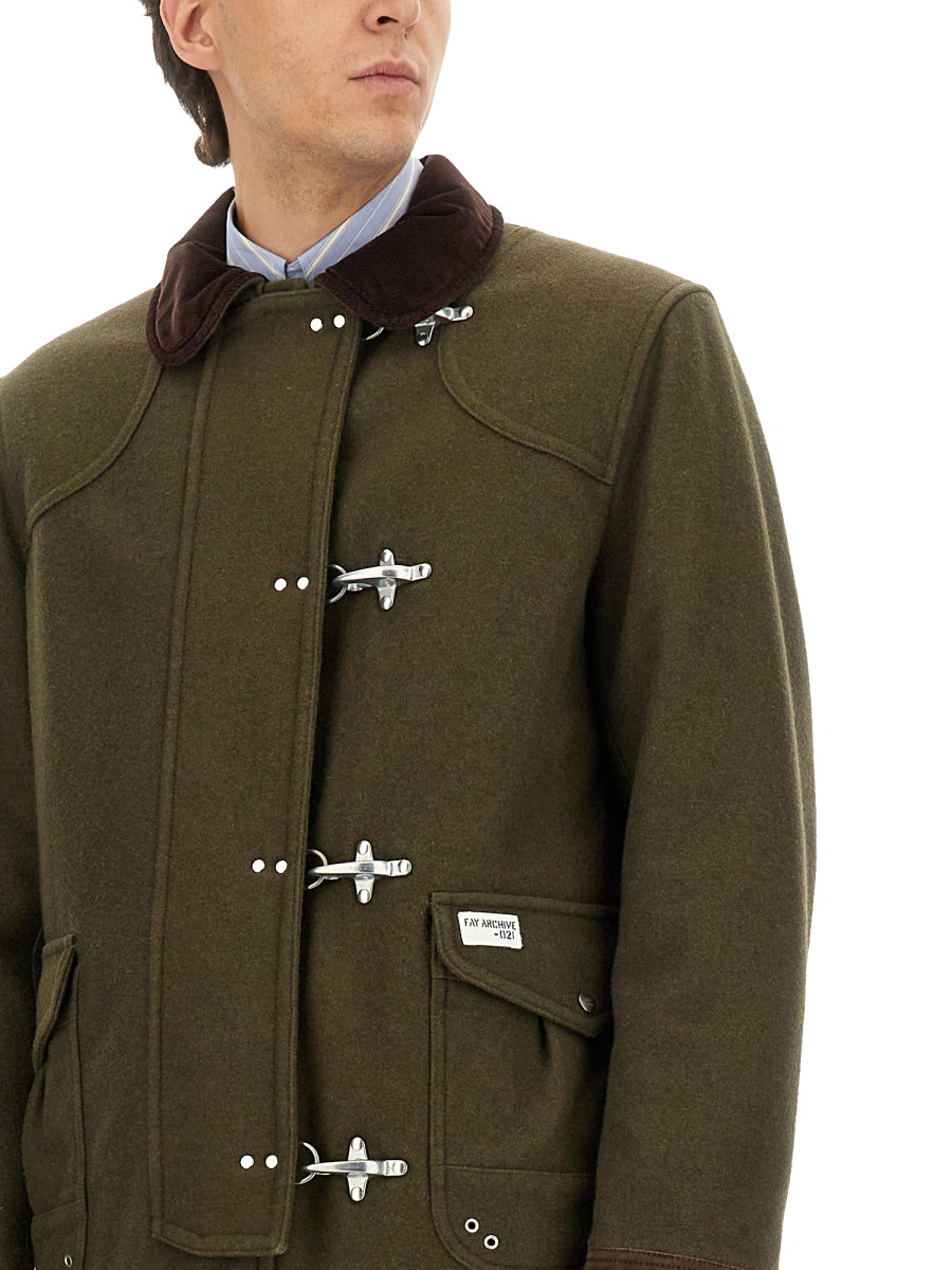 [Fay] Coat FW25 MAM1351_148LXQ1V805