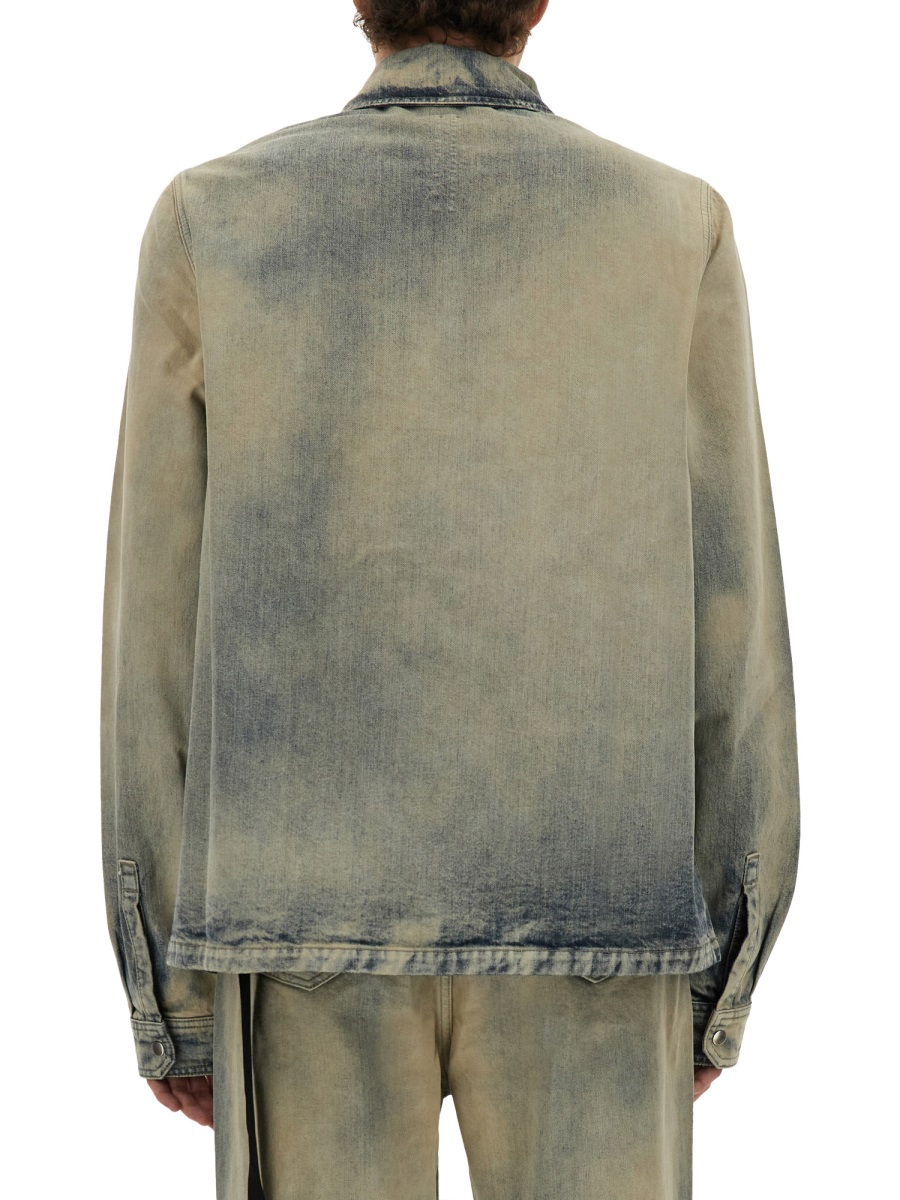 [RICK OWENS DRKSHDW] Denim jacket FW25 DU02E7775_DMP38