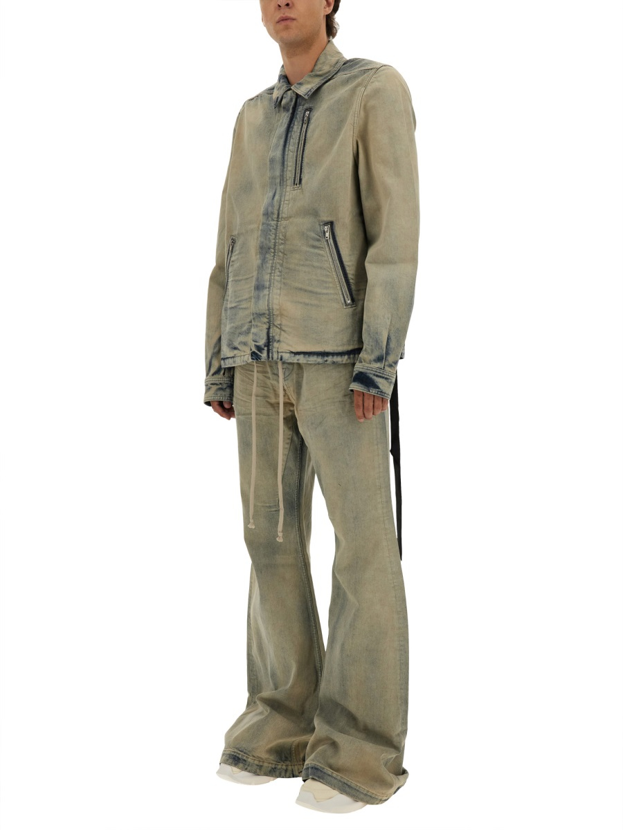 [RICK OWENS DRKSHDW] Denim jacket FW25 DU02E7775_DMP38