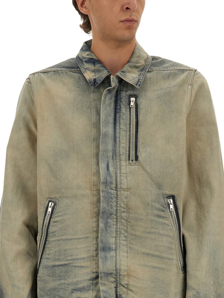 [RICK OWENS DRKSHDW] Denim jacket FW25 DU02E7775_DMP38