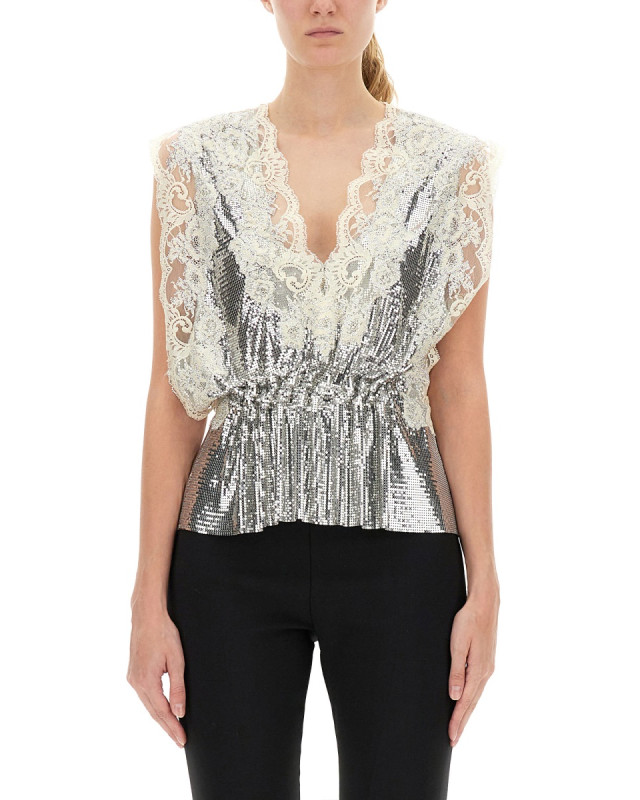 [RABANNE] Shirts Sleeveless FW25 25AITO132MH0004_P040