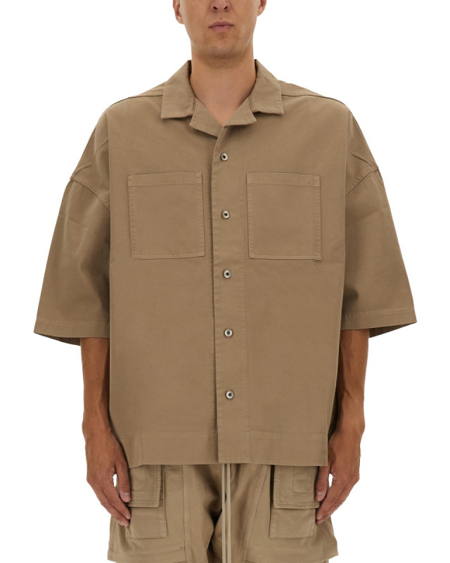 [RICK OWENS DRKSHDW] Shirts Short Sleeve FW25 DU02E7294_TW88