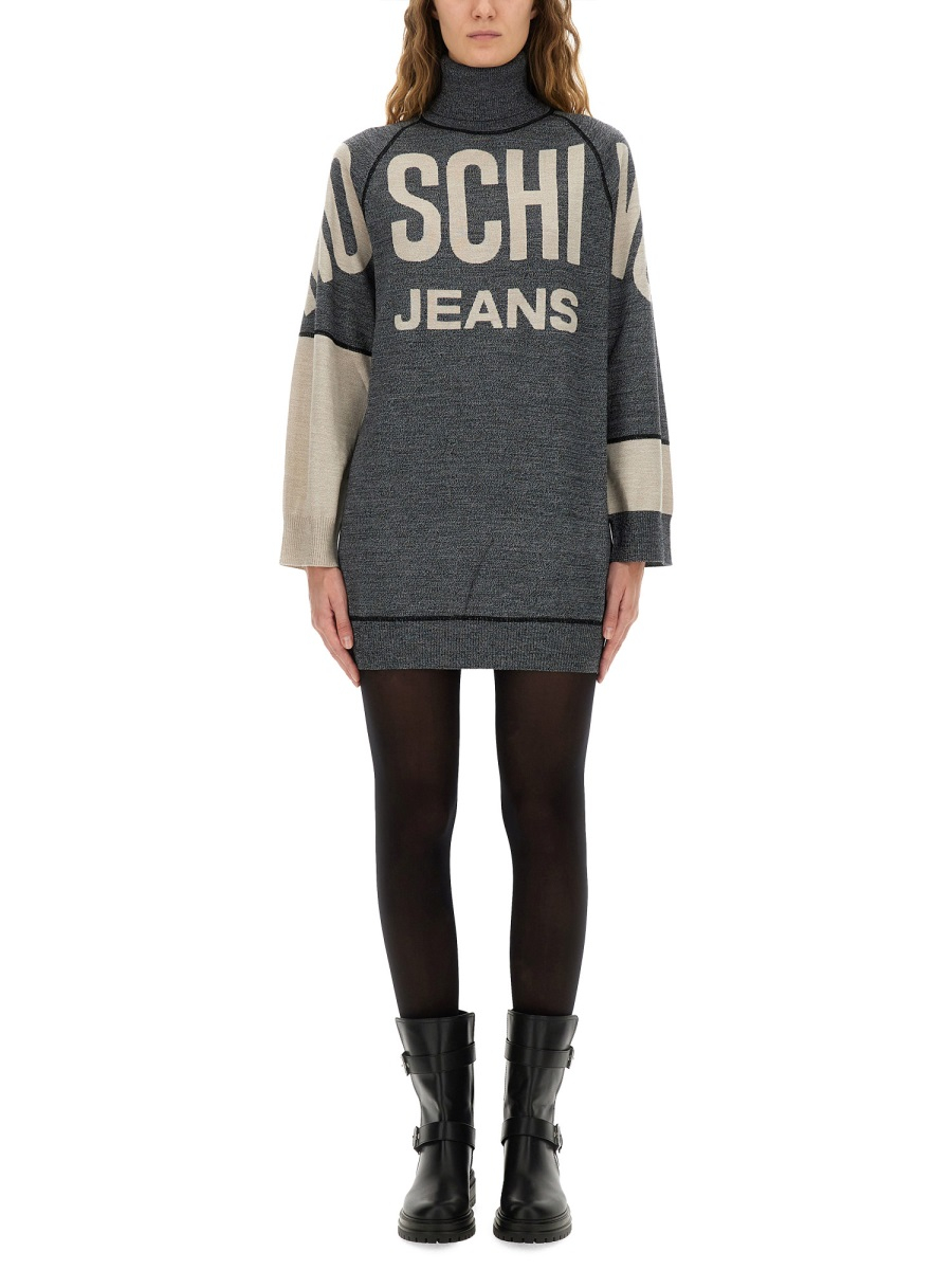 [Moschino Jeans] Long sleeve dress FW25 04808212_2509