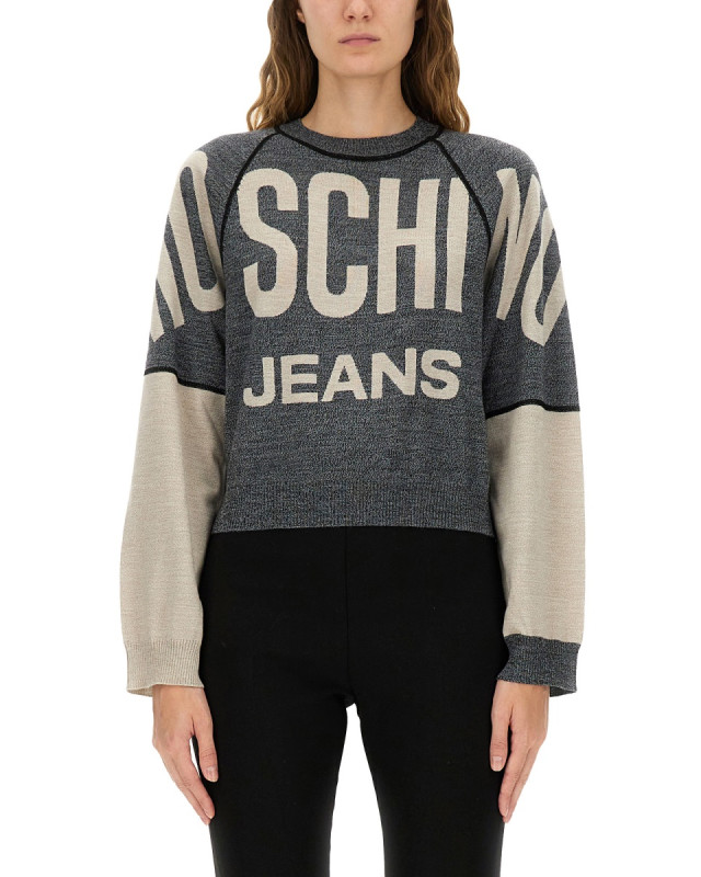 [Moschino Jeans] T-shirts Long Sleeve FW25 09018212_2509