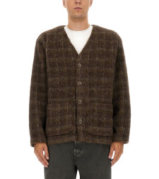 [Our Legacy] Cardigan FW25 M4256CD_DORFCHECKHAIRYWOOL