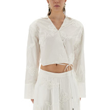[Rotate Birger Christensen] Shirts Long Sleeve FW25 114546400_BCR533400