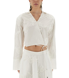 [Rotate Birger Christensen] Shirts Long Sleeve FW25 114546400_BCR533400