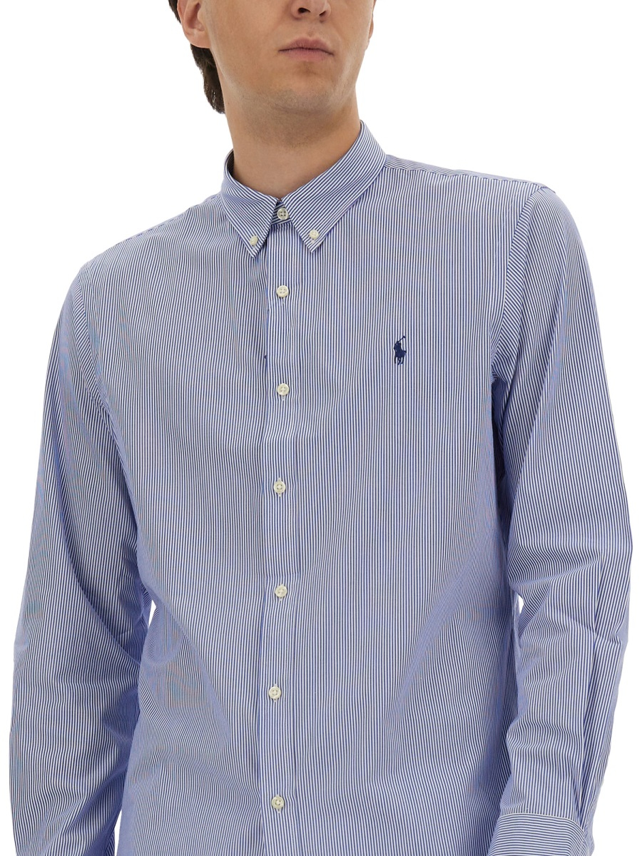 [Polo Ralph Lauren] Shirts Long Sleeve FW25 710928254_007BLUE