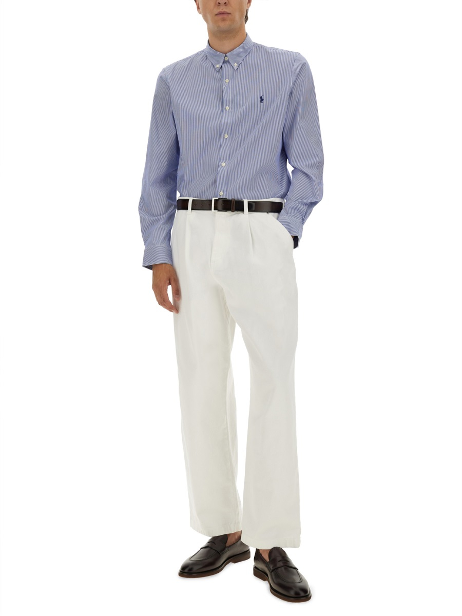 [Polo Ralph Lauren] Shirts Long Sleeve FW25 710928254_007BLUE