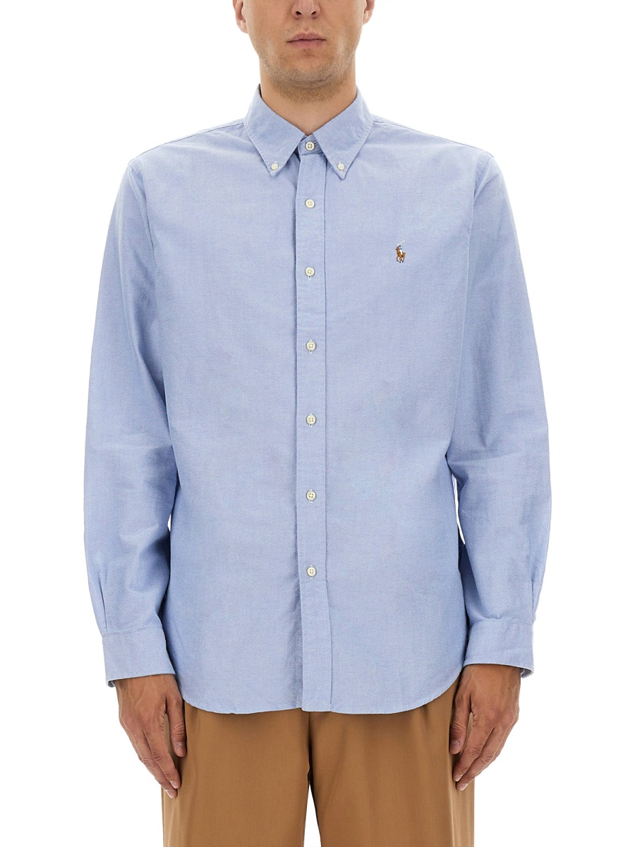 [Polo Ralph Lauren] Shirts Long Sleeve FW25 710792041_002BLUE