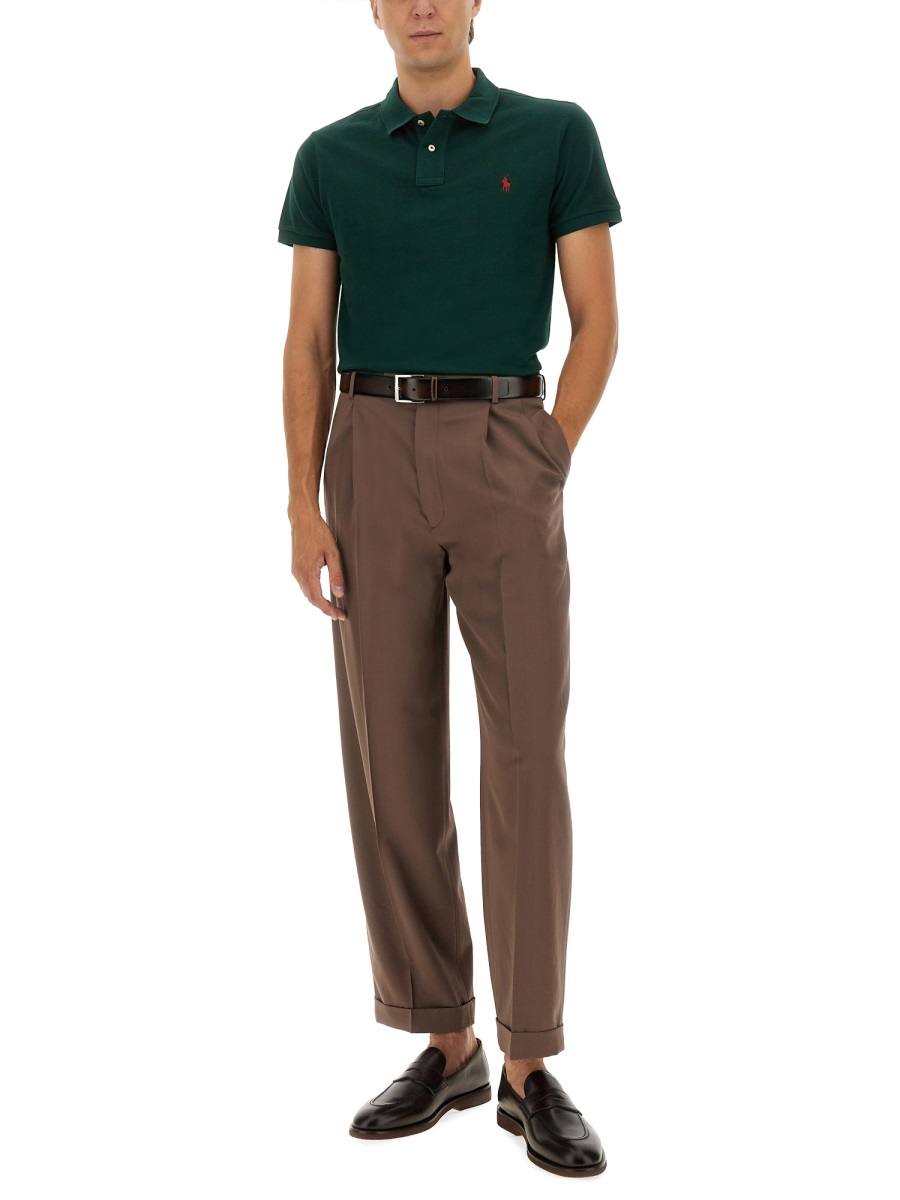 [Polo Ralph Lauren] Shirts Short Sleeve FW25 710795080_018GREEN