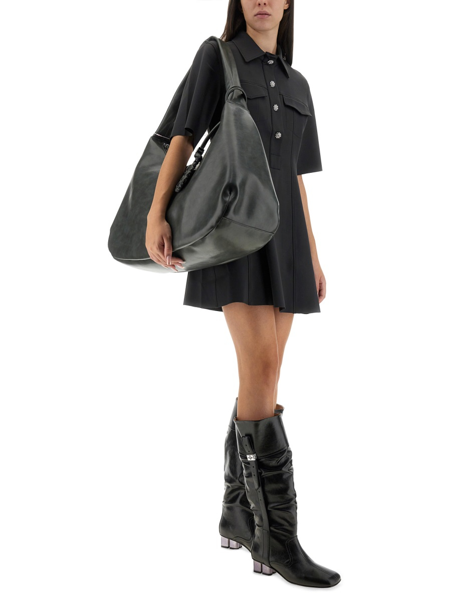 [GANNI] Short sleeve dress FW25 W0448_252