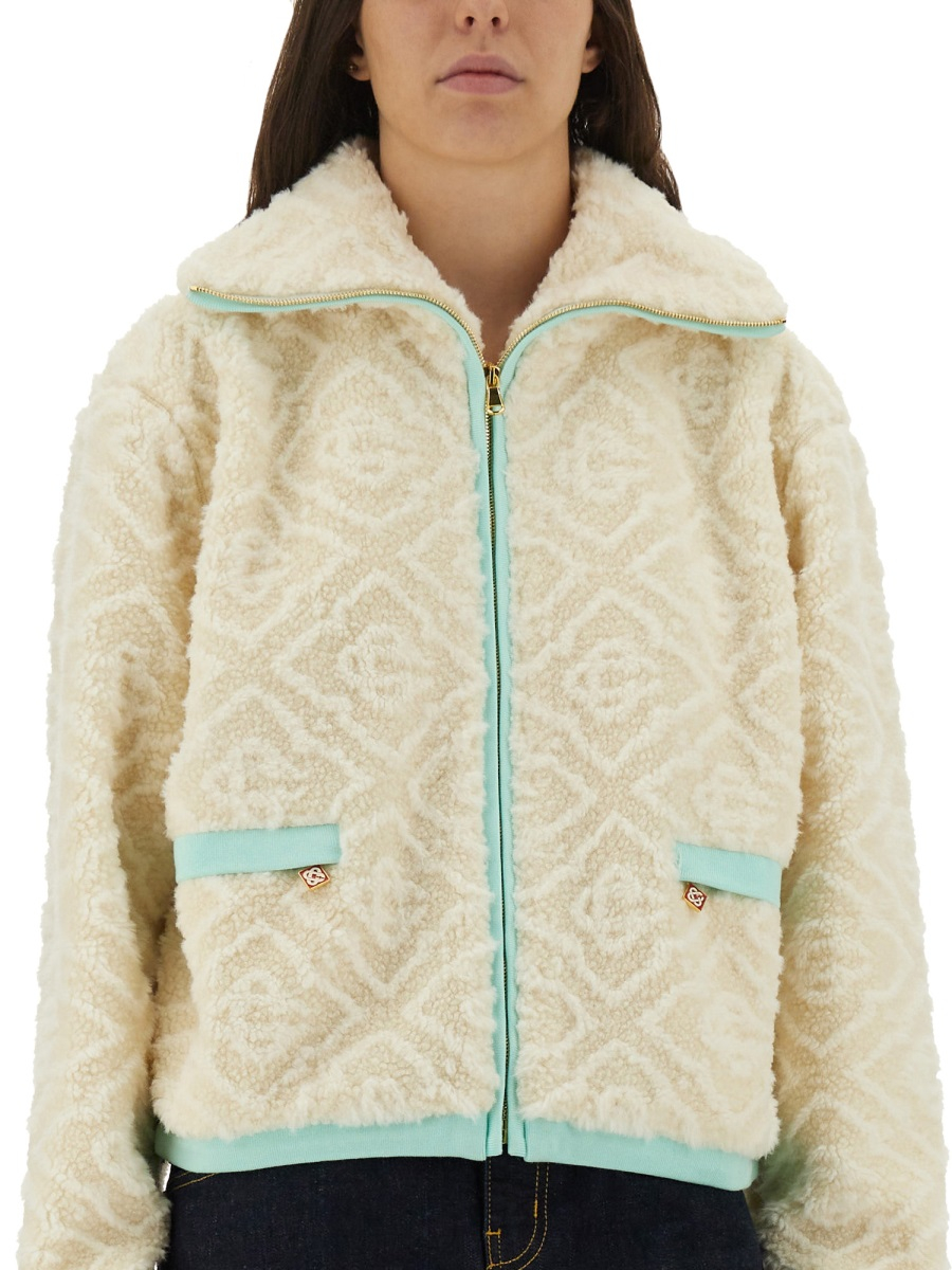 [Casablanca] Casual Jacket FW25 WPF25-JK-390_01OFF-WHITE