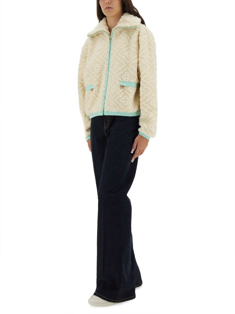[Casablanca] Casual Jacket FW25 WPF25-JK-390_01OFF-WHITE