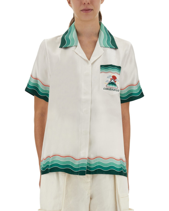 [Casablanca] Shirts Short Sleeve FW25 WPF25-SH-200_05MONTAGNEONDULEE